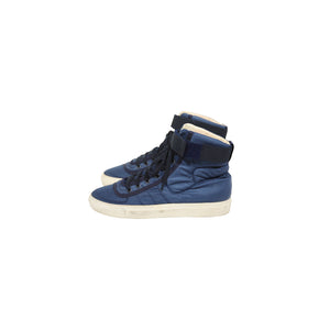 Raf Simons FW10 Blue Nylon Vandal Sneakers
