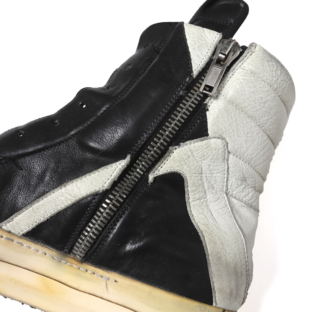 Rick Owens 2010 Short Tongue Stapled Geobasket Prototype, detail 4