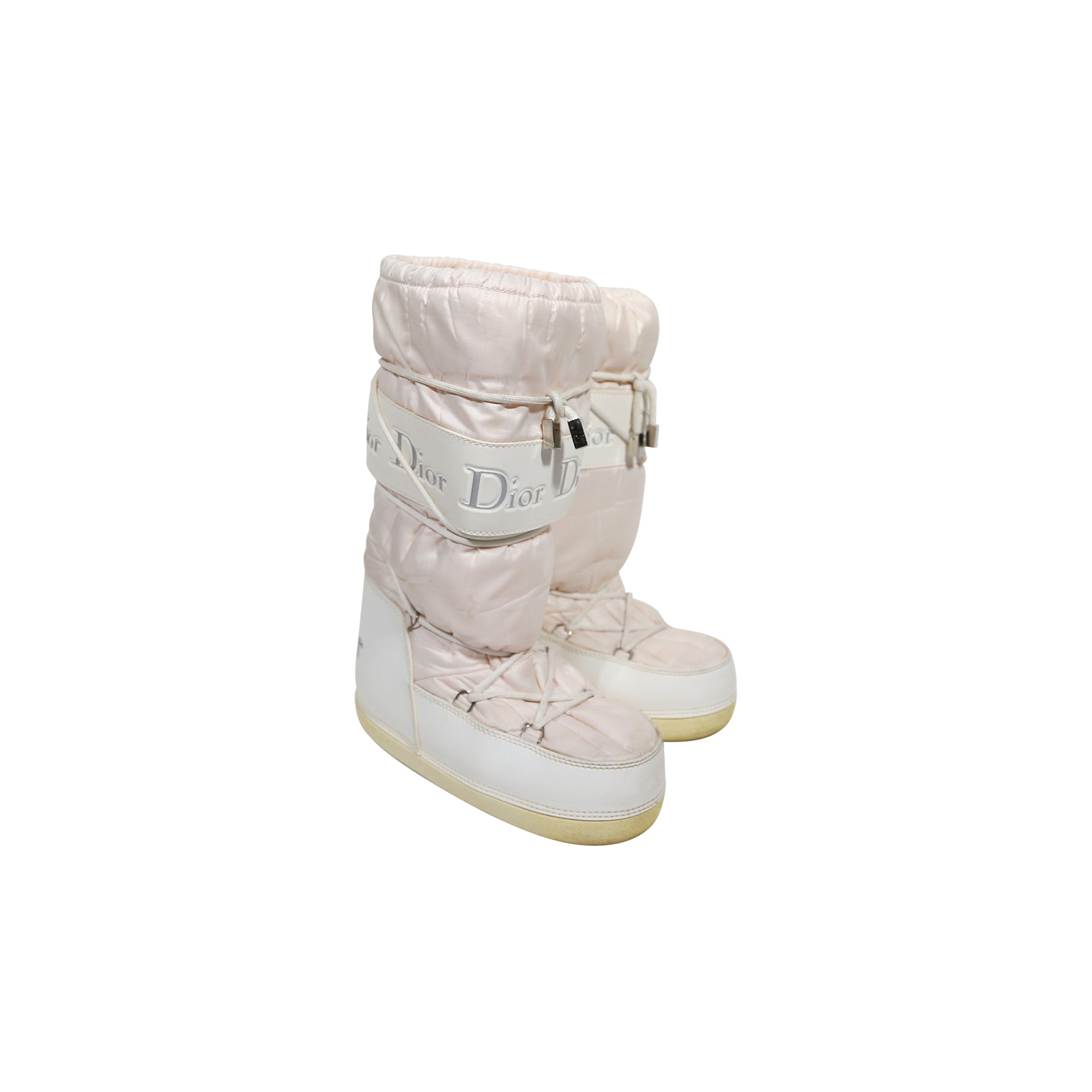 Christian Dior 2000s Pink Moon Boots by John Galliano