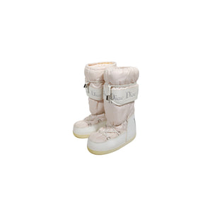 Christian Dior 2000s Pink Moon Boots by John Galliano