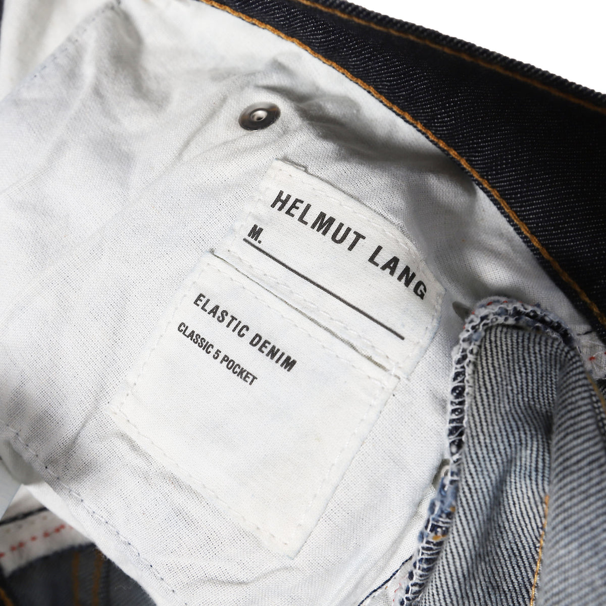 Helmut Lang Archival Italian Cut Classic Denim