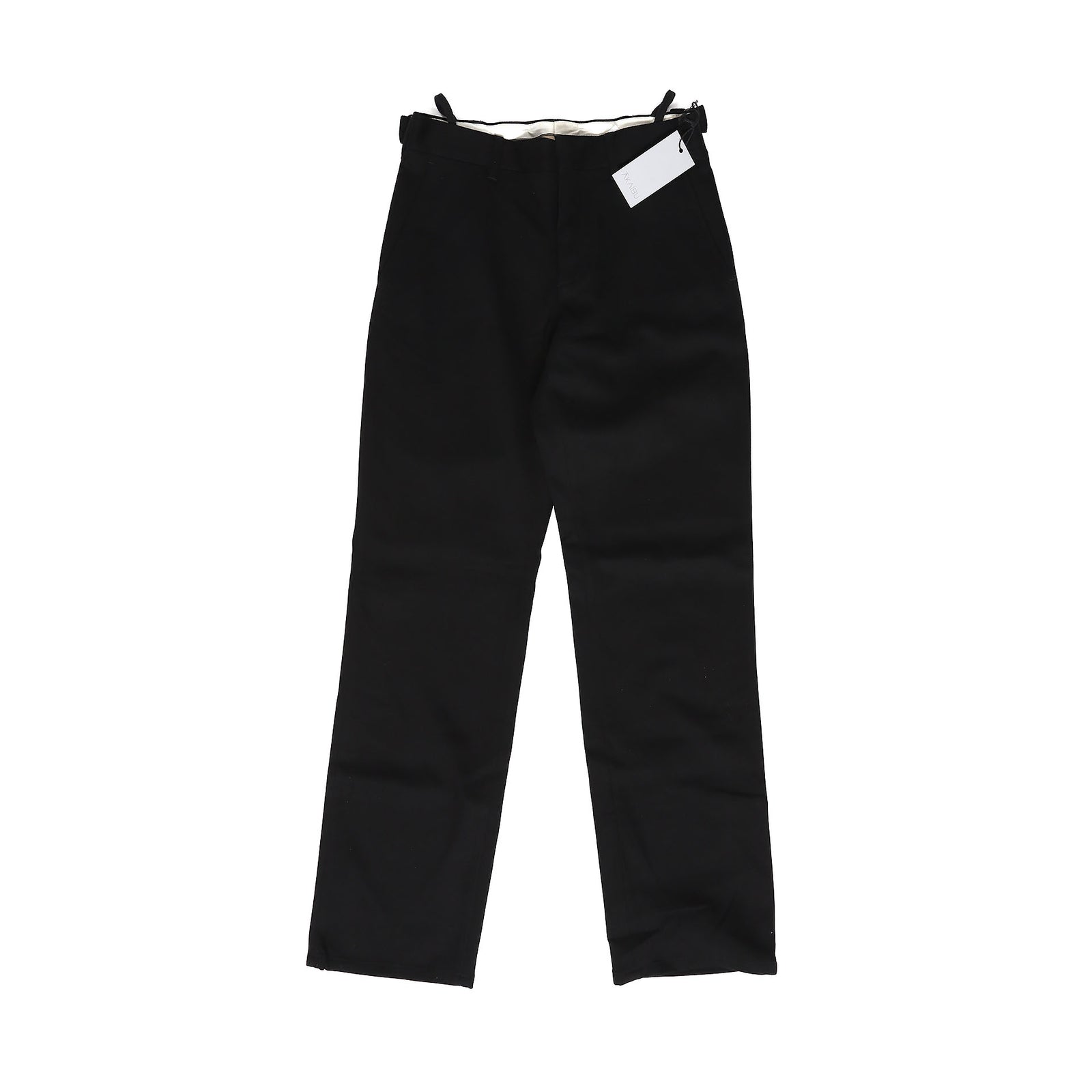 Helmut Lang Archival Black Chino Adjustable Waist Strap