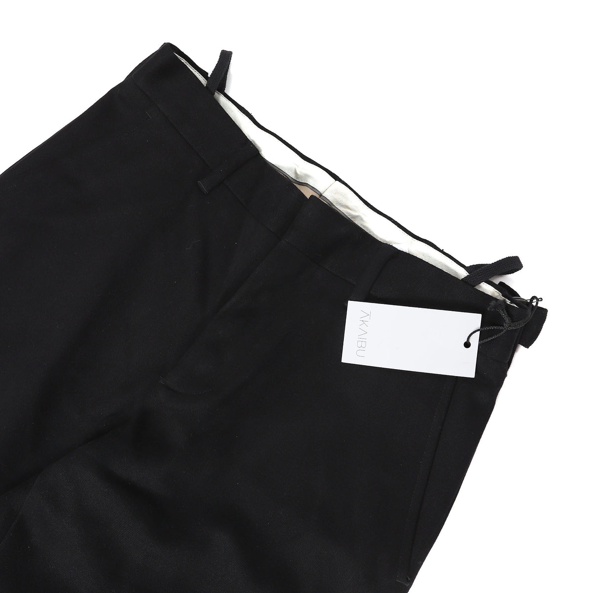 Helmut Lang Archival Black Chino Adjustable Waist Strap