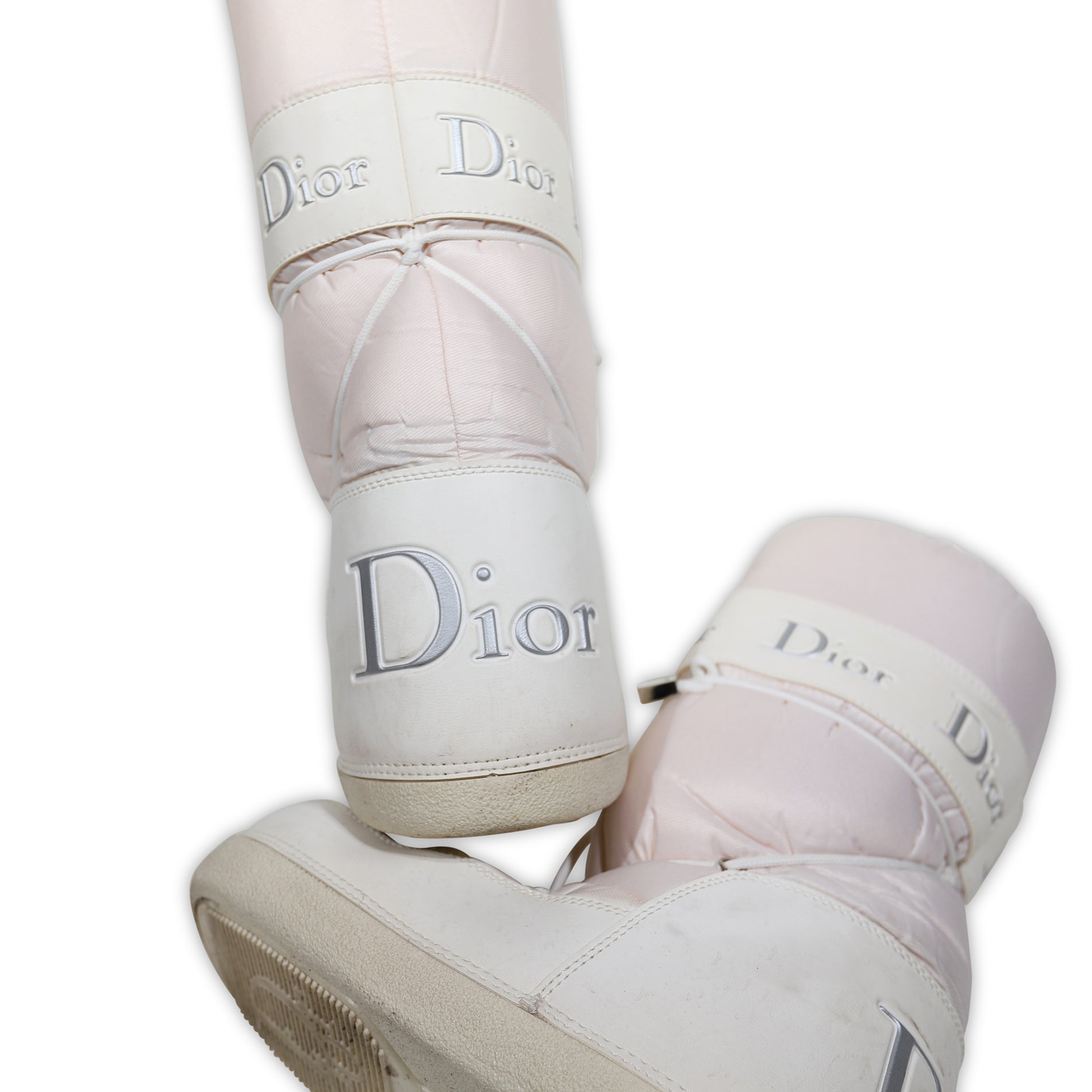 Christian Dior by John Galliano2000s Pink Moon Boots - Ākaibu Store