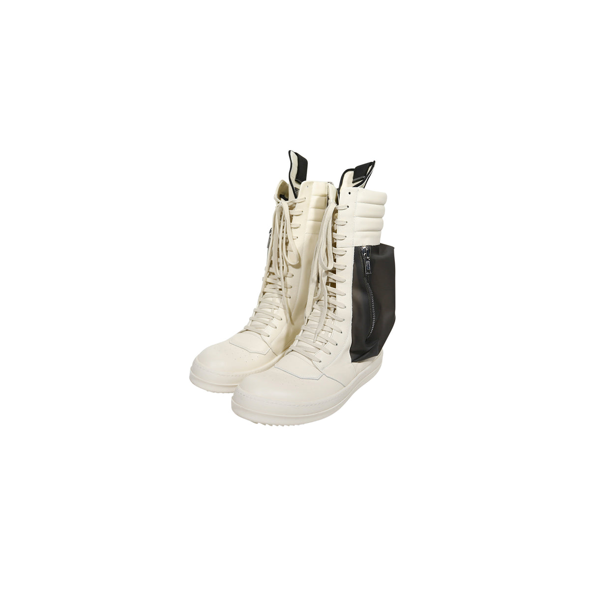Rick Owens FW21 Gethsemane Milk Leather Vinyl Cargobaskets