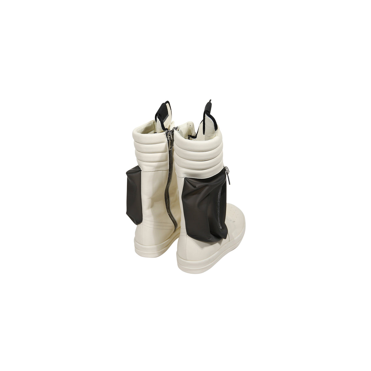 Rick Owens FW21 Gethsemane Milk Leather Vinyl Cargobaskets