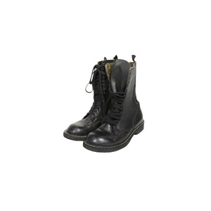 Rick Owens FW07 Exploder Black Leather Combat Boots