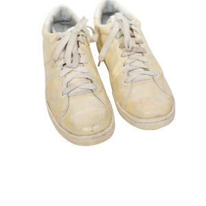 Visvim Foley Folk Beige Aged Sneakers