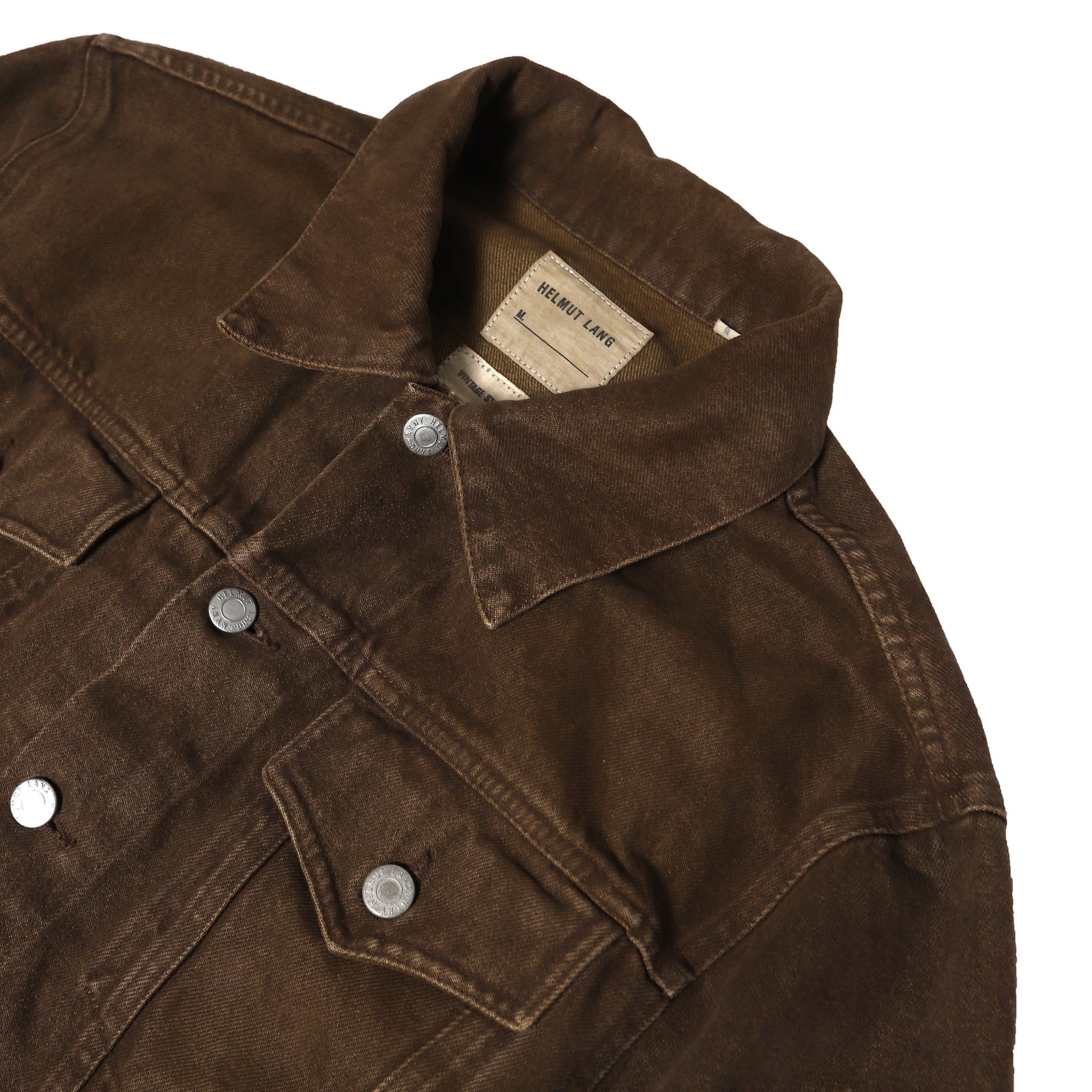 Helmut Lang Archival Vintage Stained Trucker Jacket