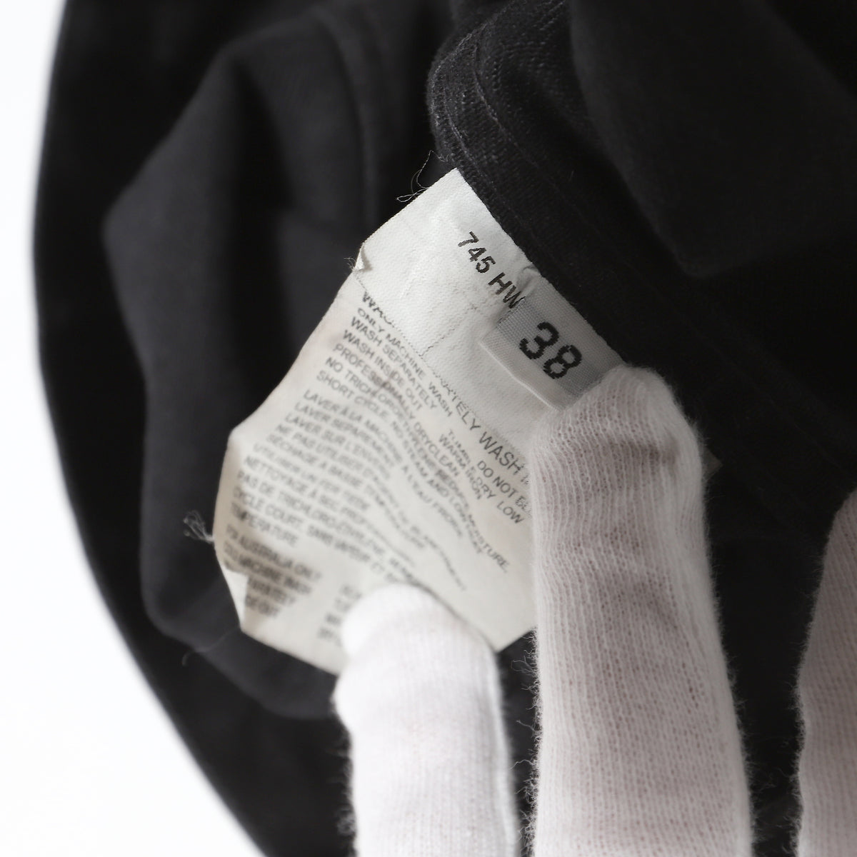 Helmut Lang SS03 Archival Leather Sleeve Denim Jacket