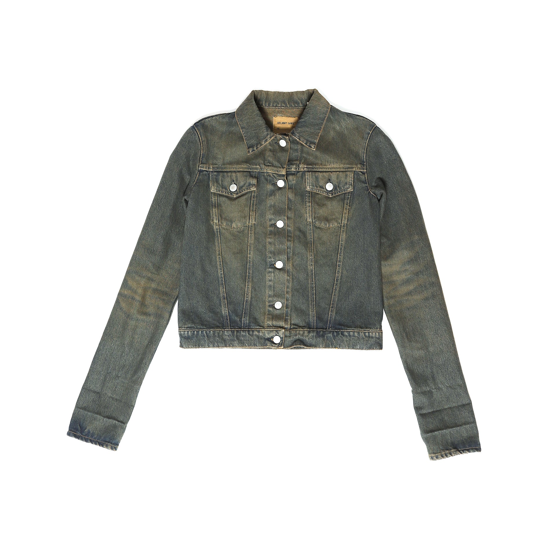 HELMUTLANG VINTAGE STAINED DENIM JACKET