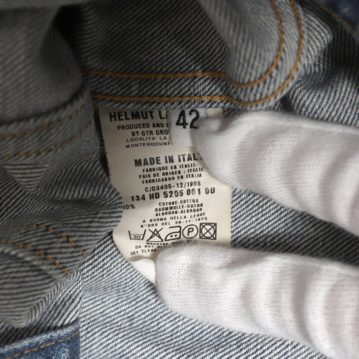 Helmut Lang Archival Classic Denim Jacket