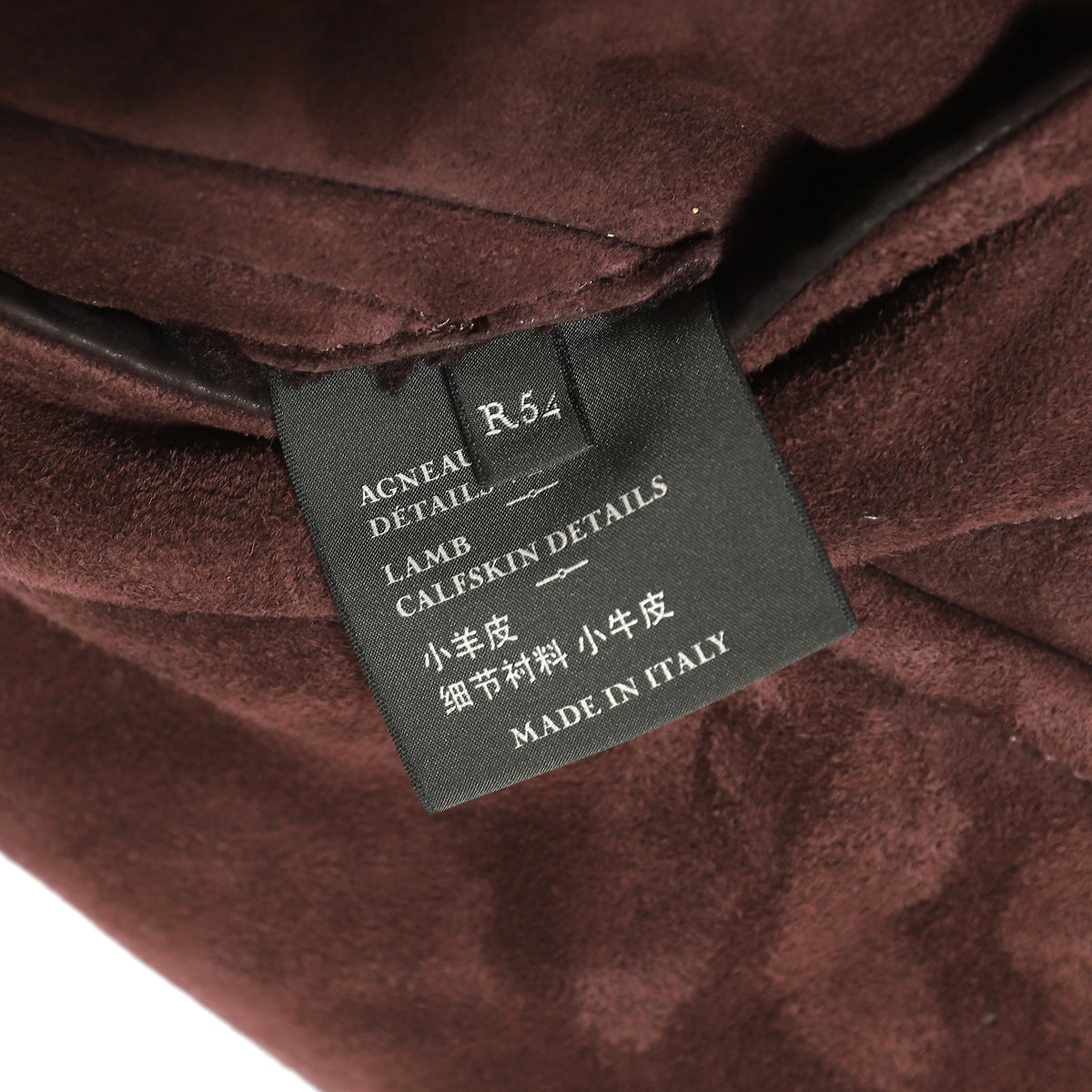 Berluti Burgundy Shearling Coat