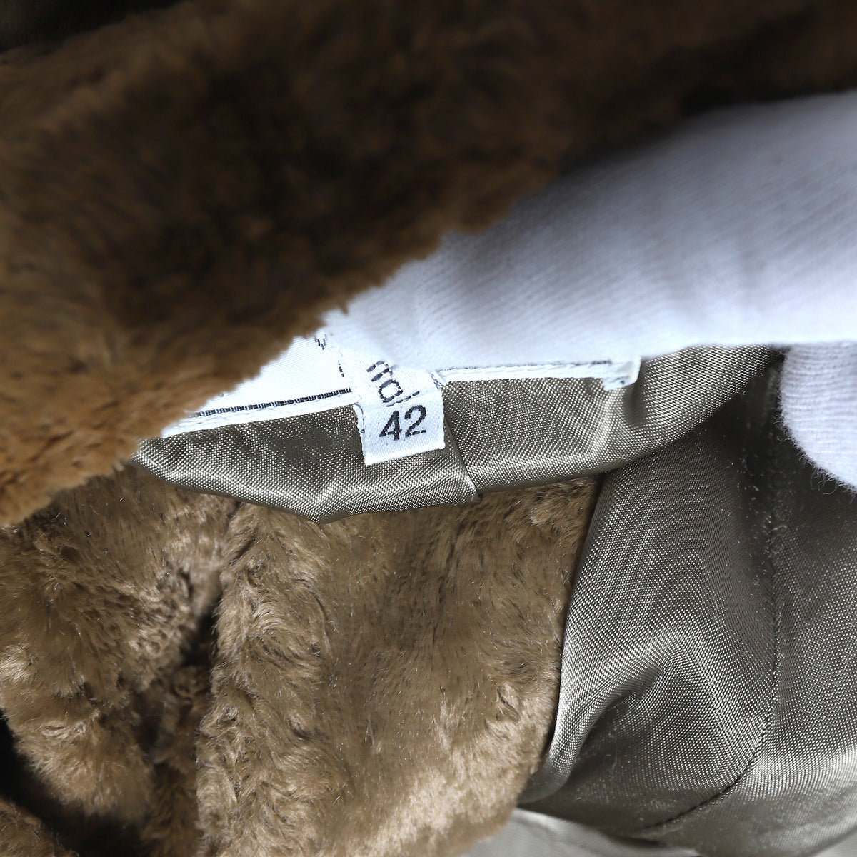 Helmut Lang 90s Archival Faux Fur Teddy Blazer