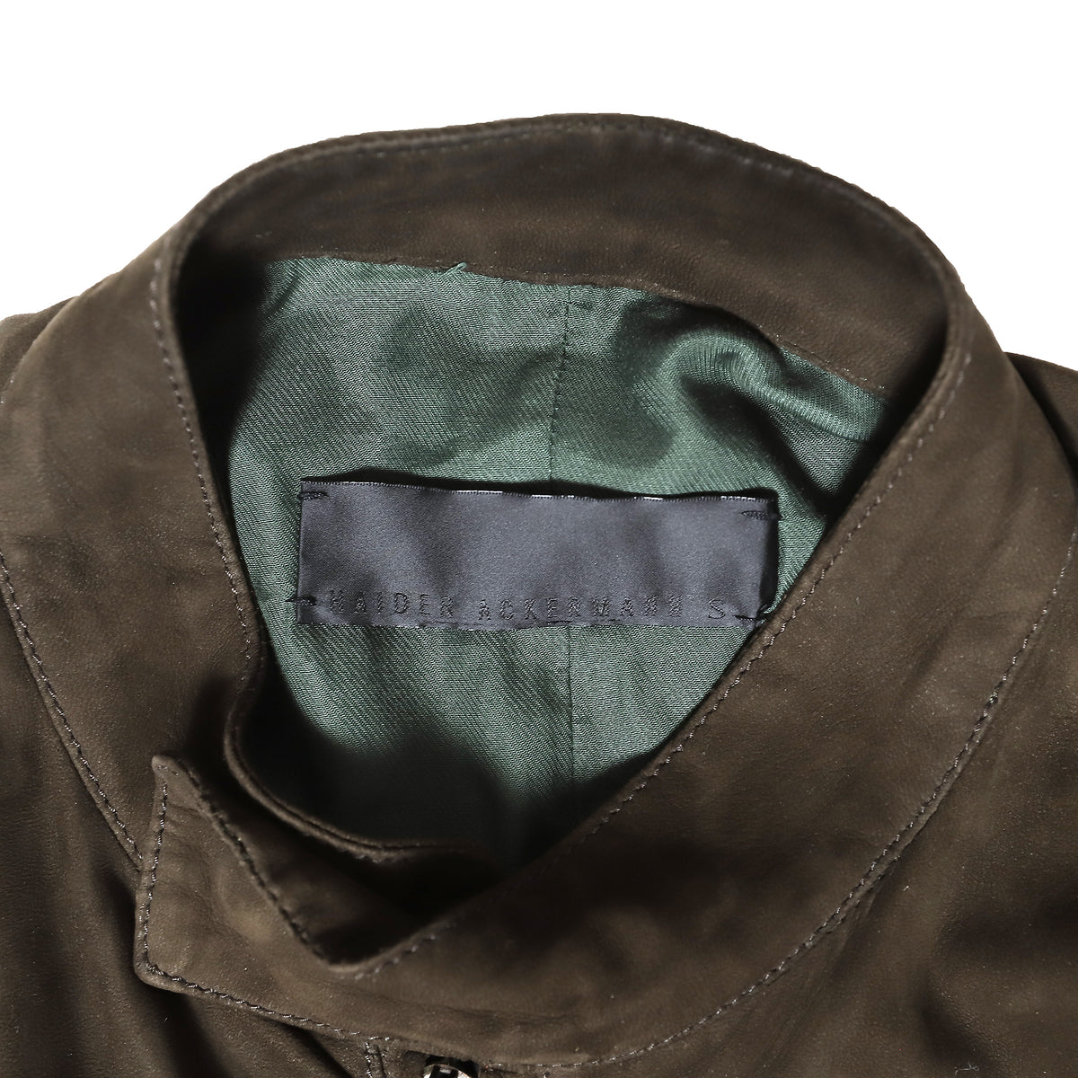 Haider Ackermann SS15 Double Layer Leather Jacket