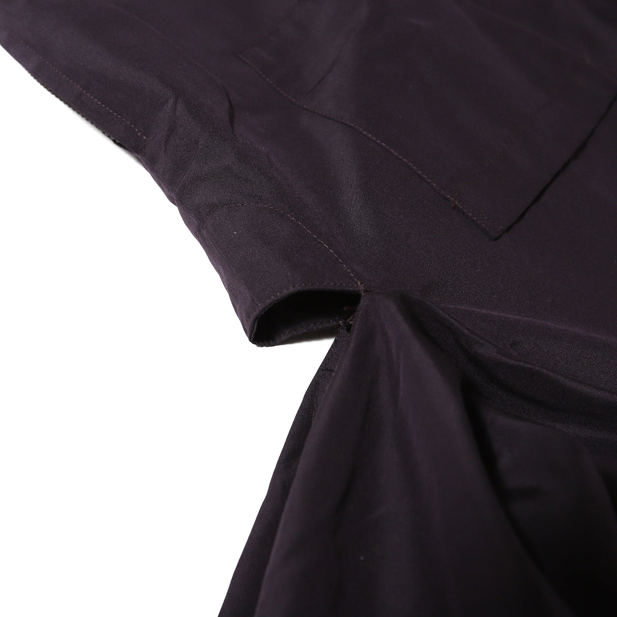 Helmut Lang 90s Plum Bondage Silk Bomber Jacket