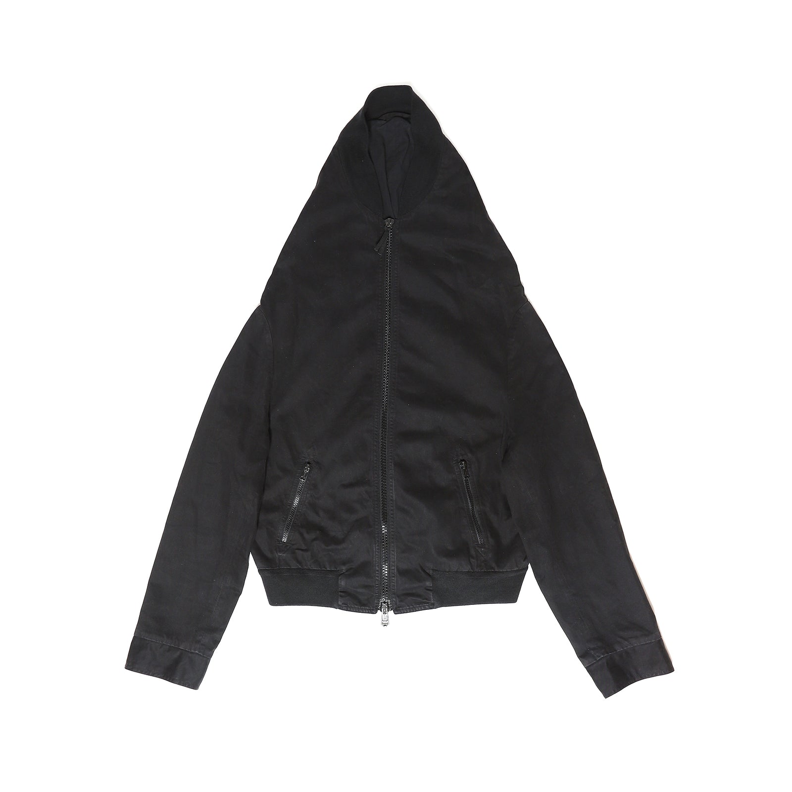 Maison Martin Margiela AW05 Hunchback Black Bomber Jacket