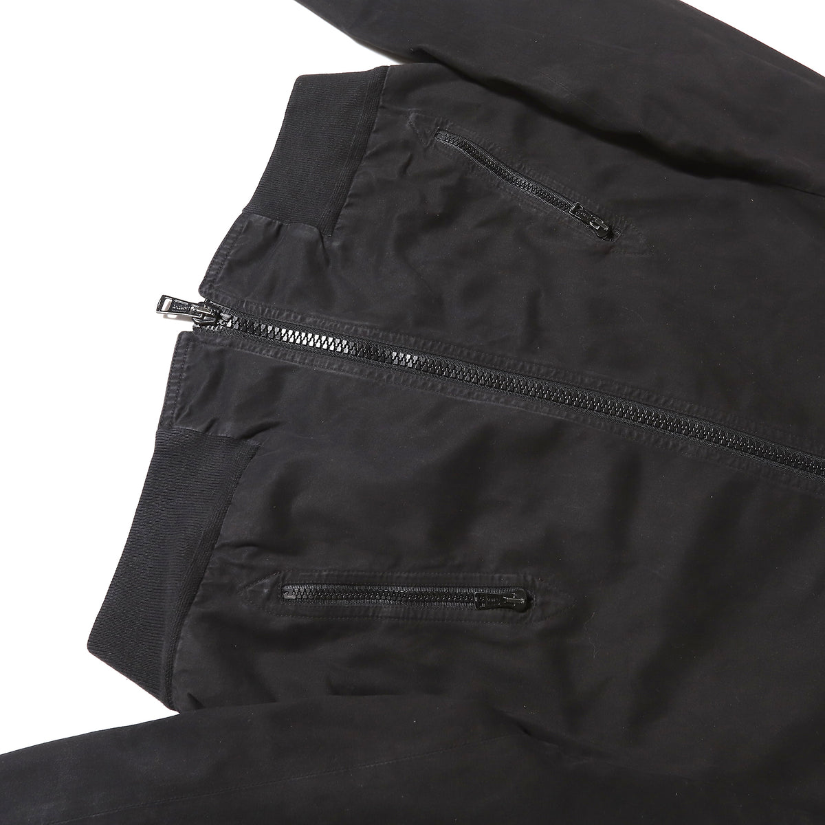 Maison Martin Margiela AW05 Hunchback Black Bomber Jacket