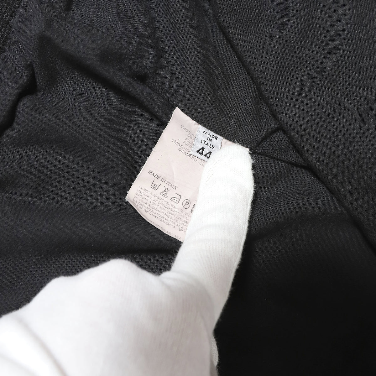 Maison Martin Margiela AW05 Hunchback Black Bomber Jacket