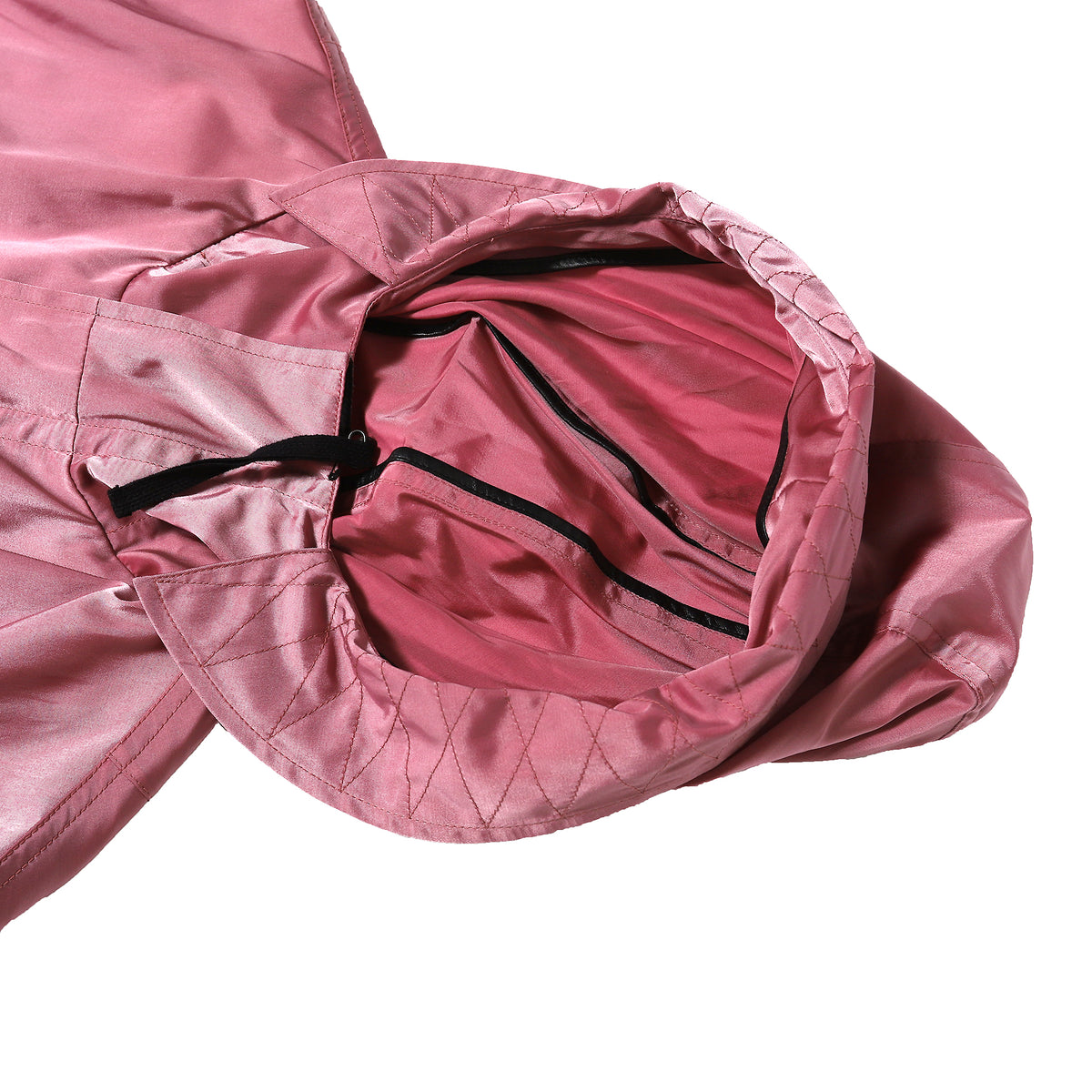Berluti by Haider Ackermann FW17 Strawberry Ice Raincoat Parka