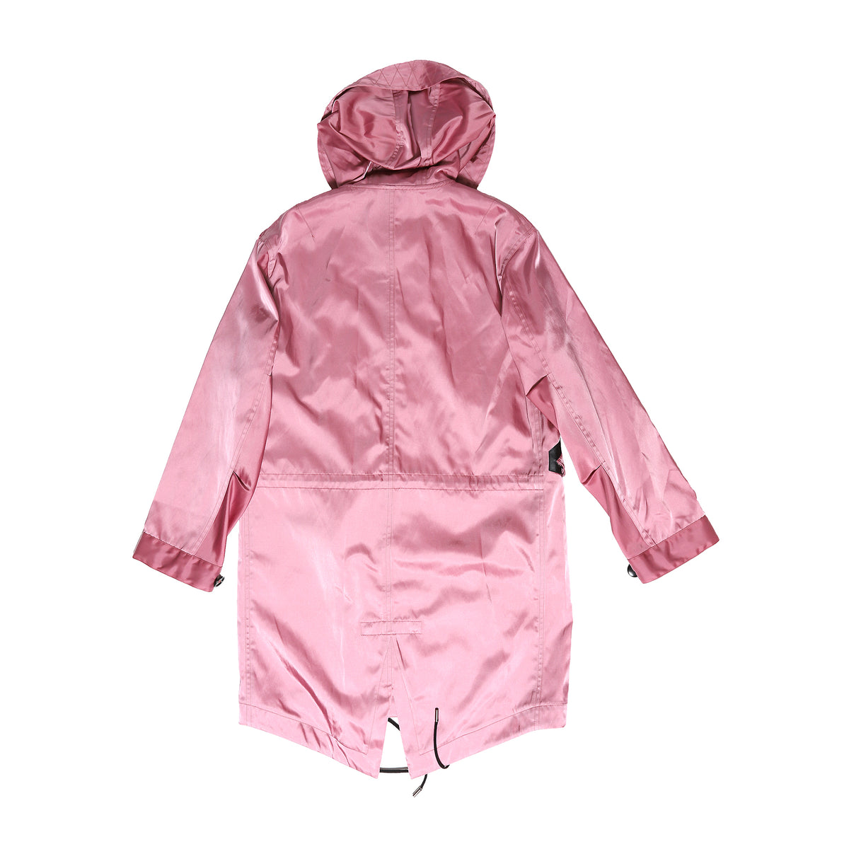 Berluti by Haider Ackermann FW17 Strawberry Ice Raincoat Parka