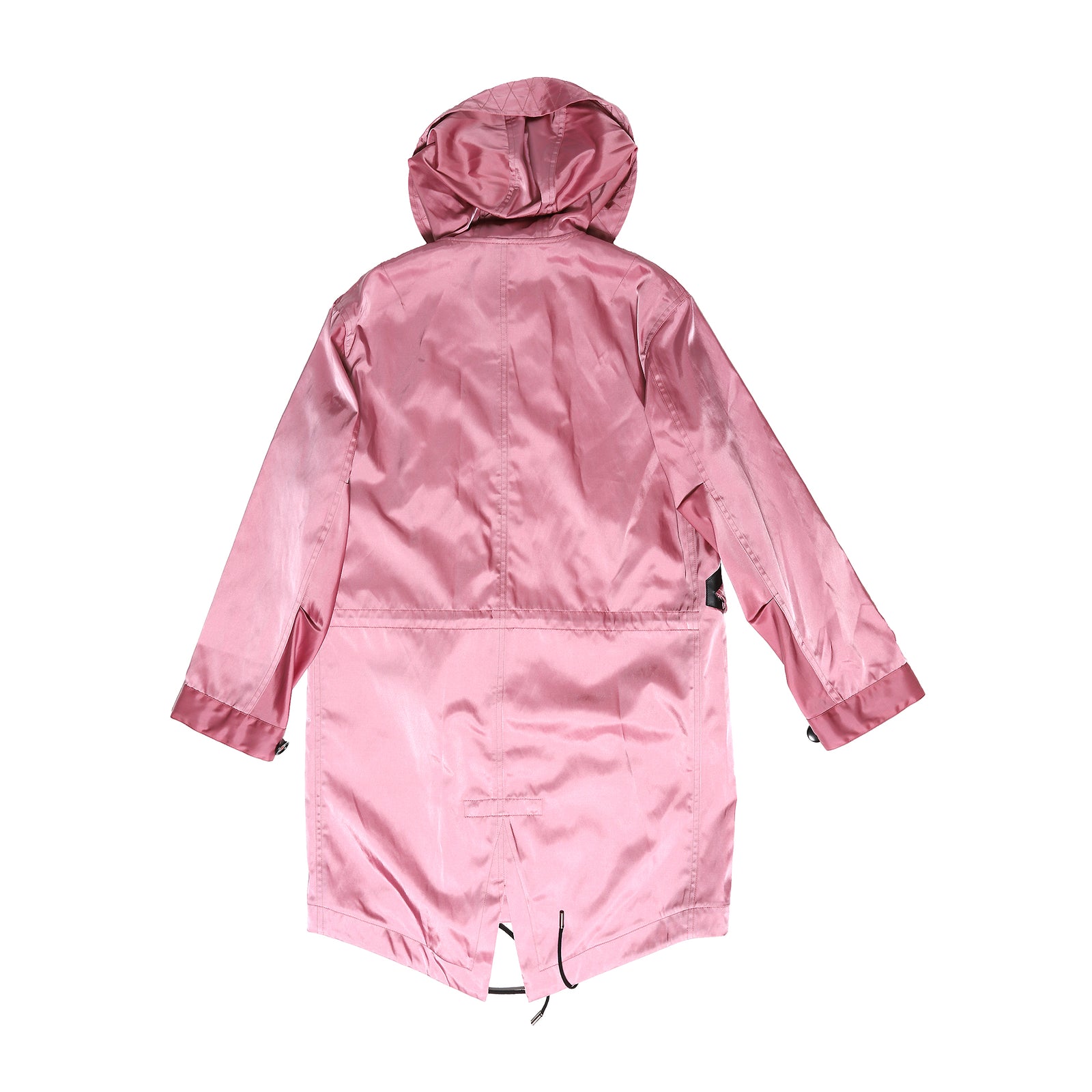 Berluti by Haider Ackermann FW17 Strawberry Ice Raincoat Parka