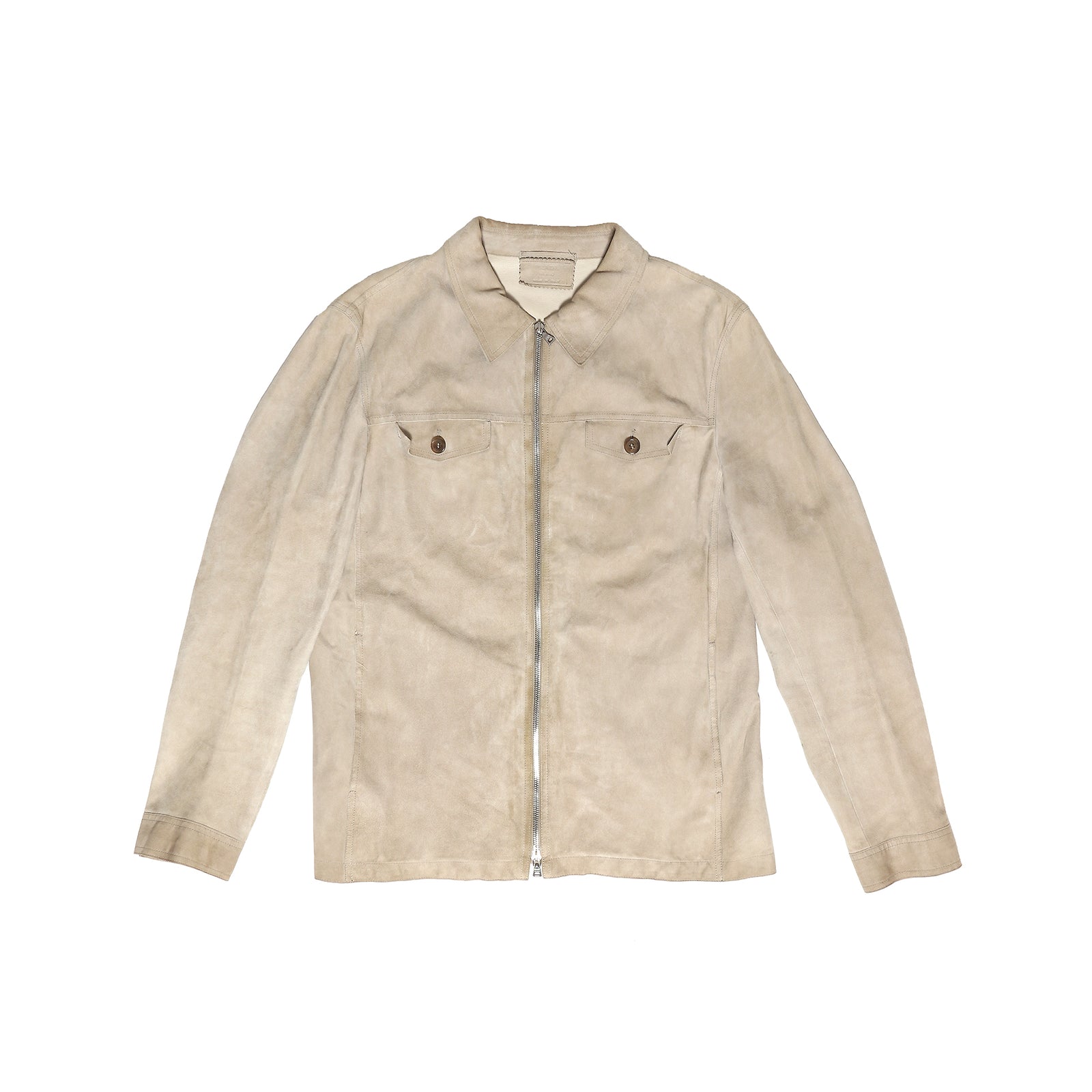Prada Beige Suede Overshirt