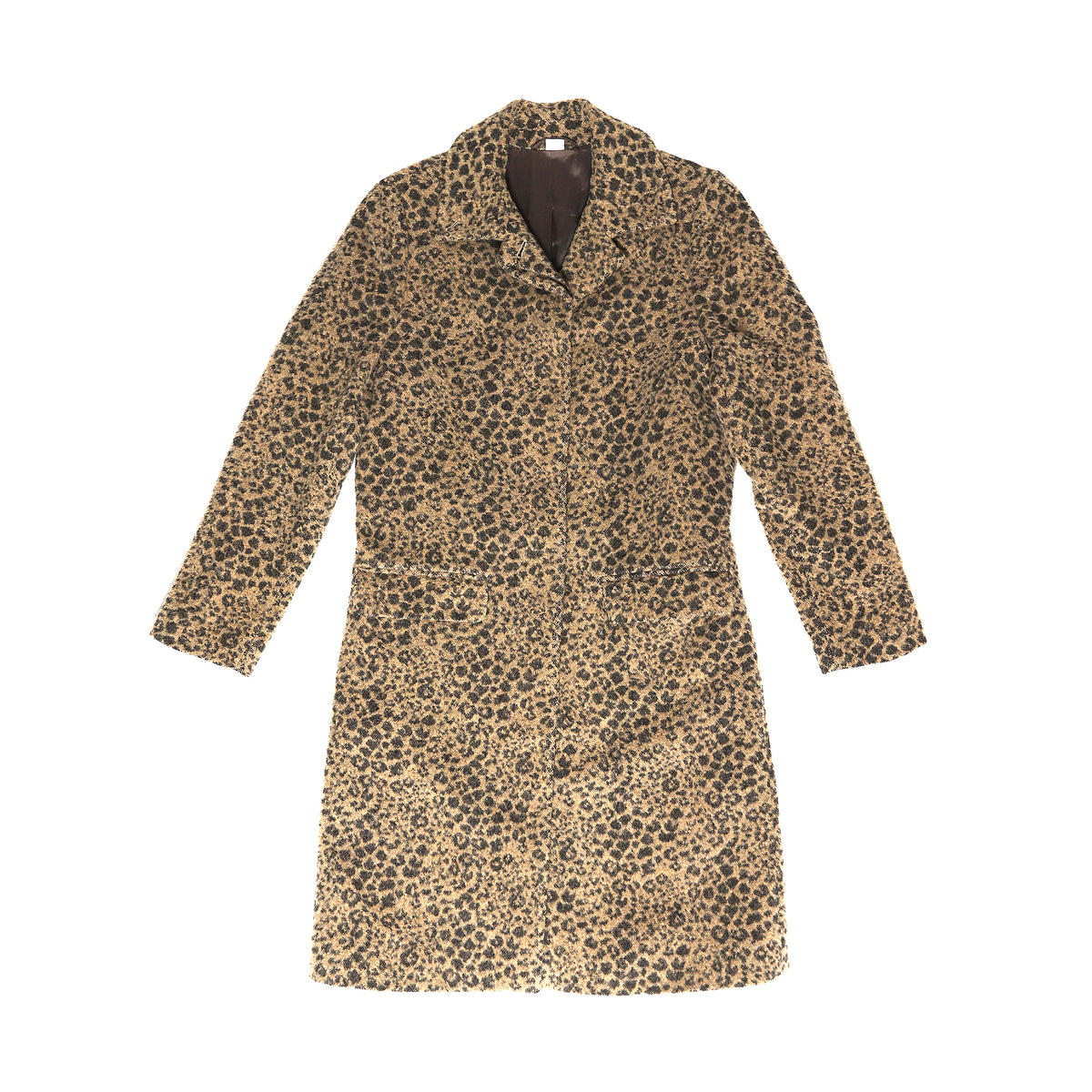 Helmut Lang Archival Leopard Wool Coat