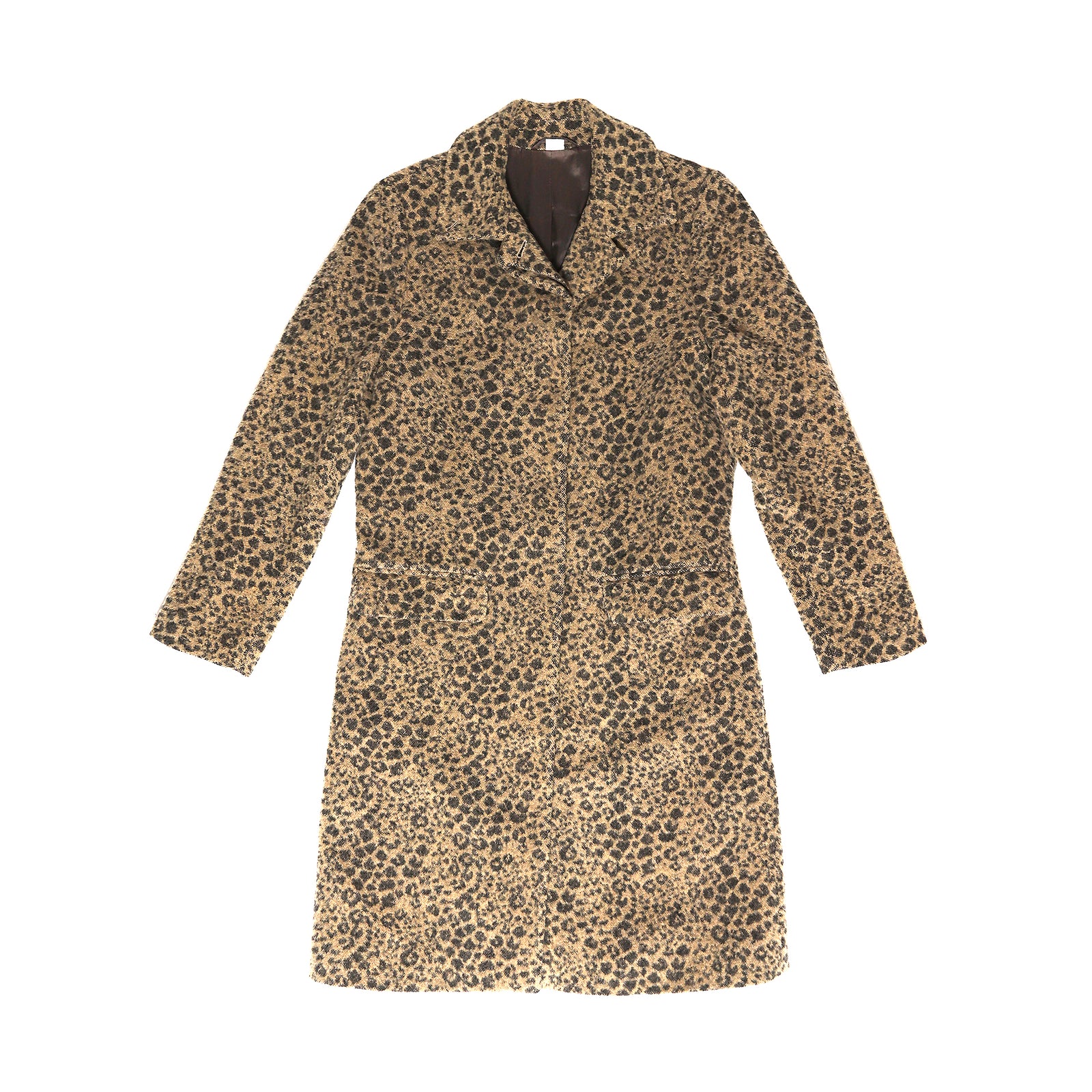 Helmut Lang Archival Leopard Wool Coat