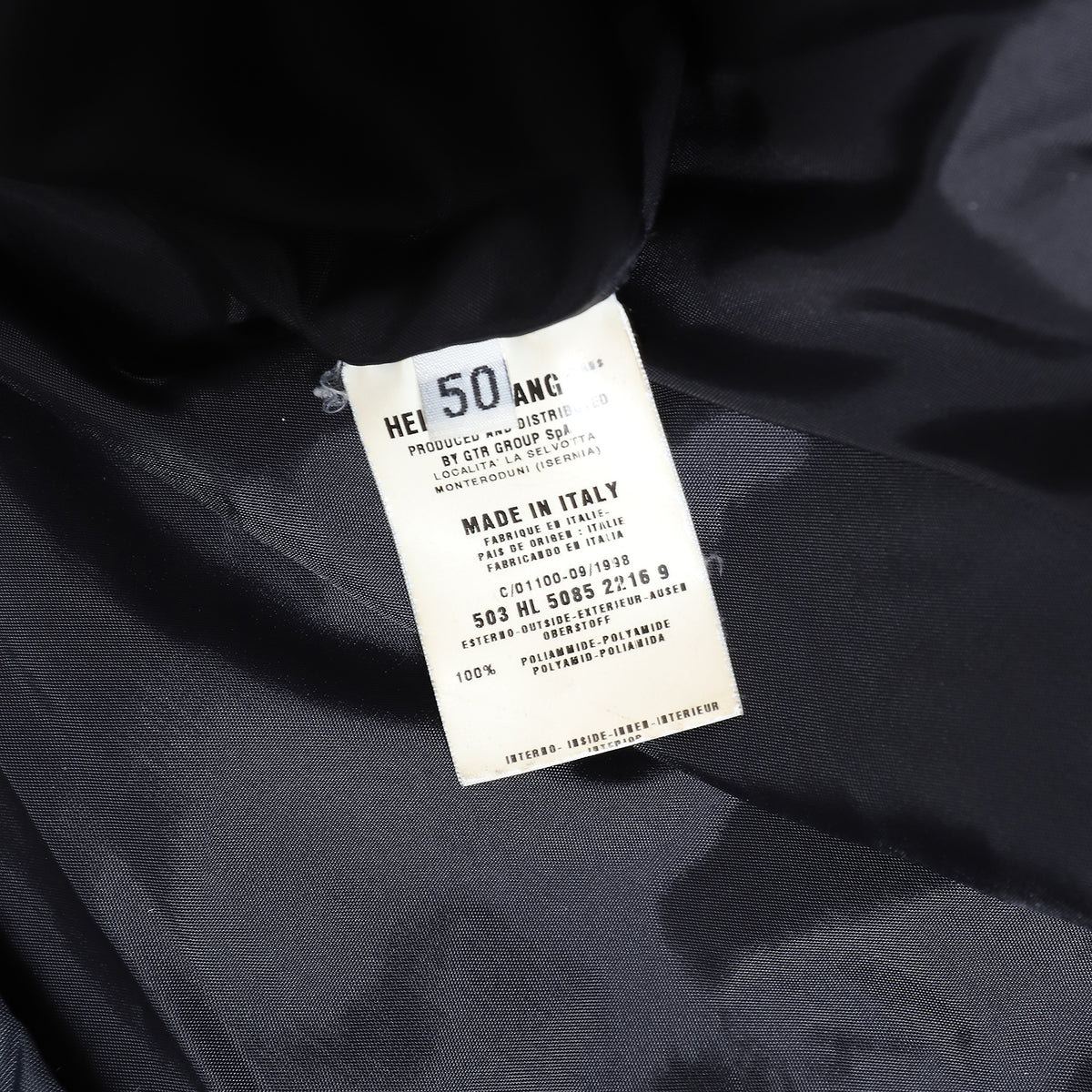 Helmut Lang FW99 Padded Down Parka