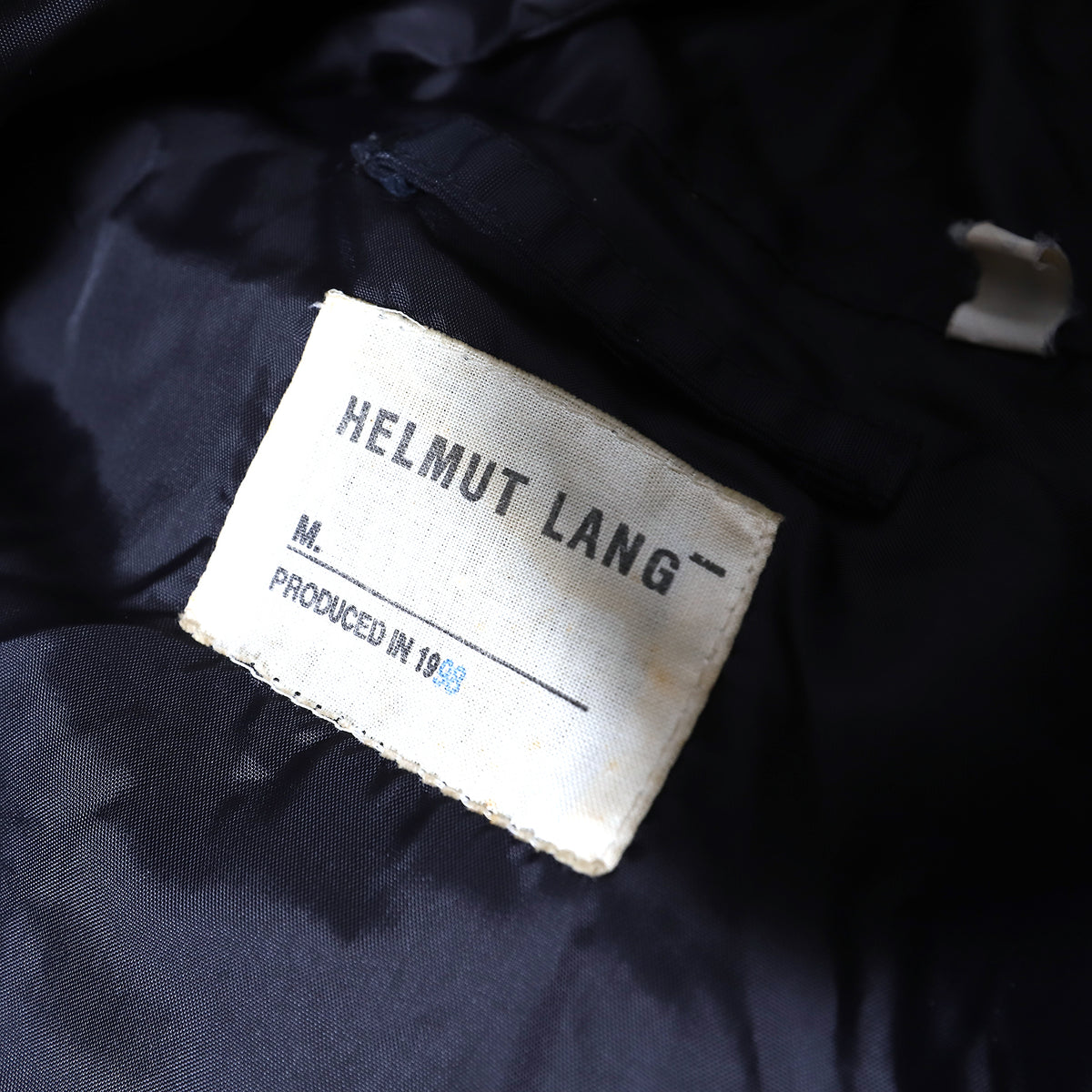 Helmut Lang FW99 Padded Down Parka