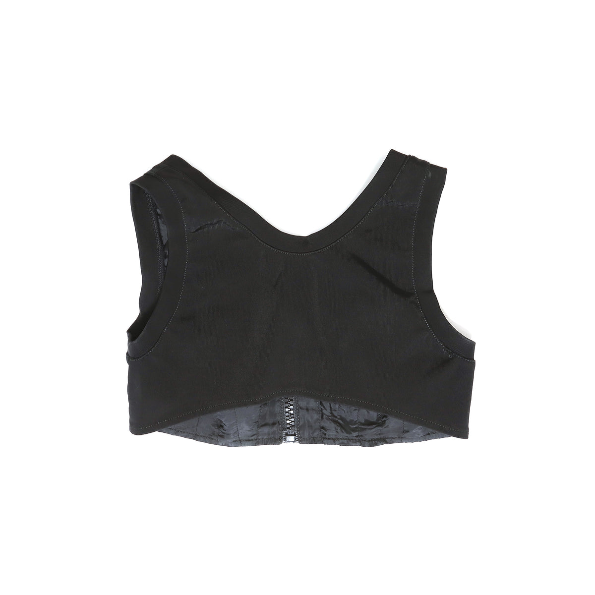 Prada Nylon Zip Bustier