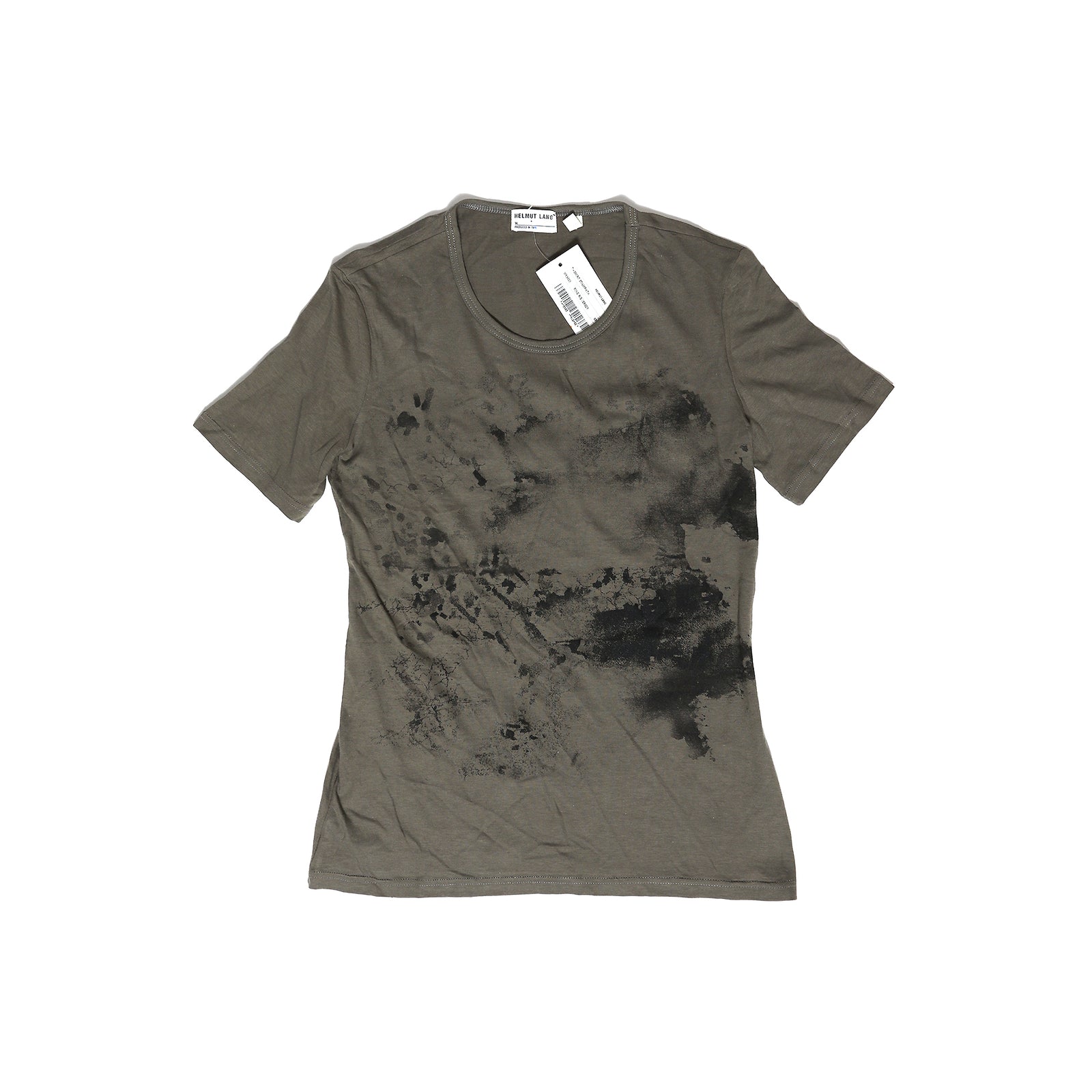 Helmut Lang 1998 Paint Splatter T-Shirt