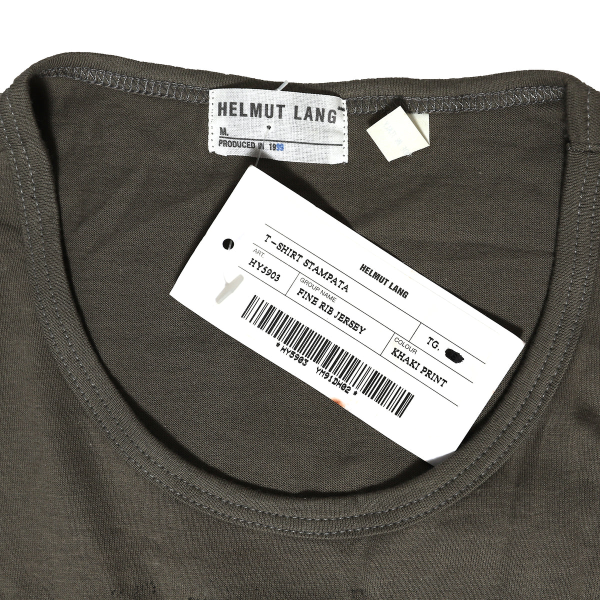 Helmut Lang 1998 Paint Splatter T-Shirt