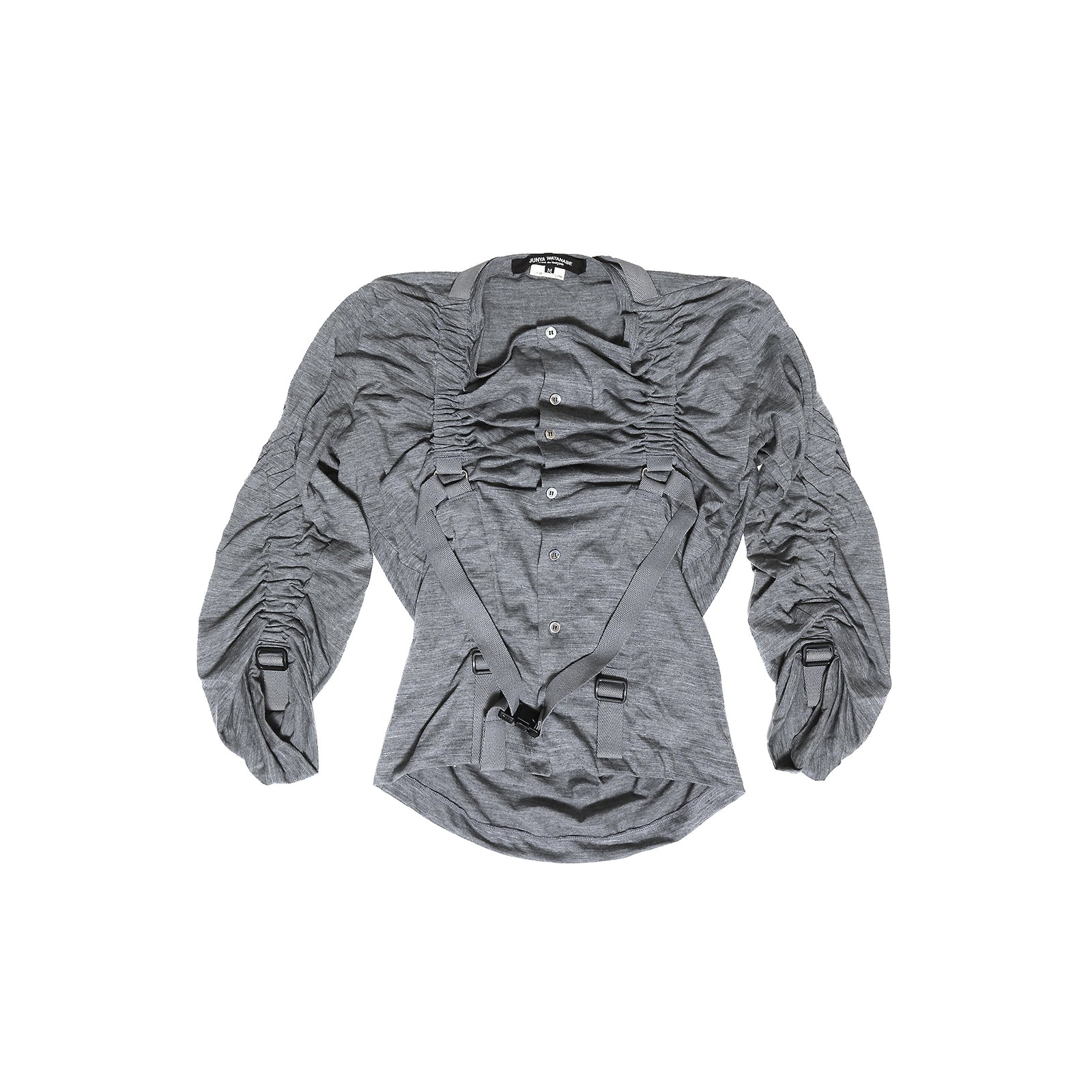 Junya Watanabe AD2002 Bondage Buttoned Longsleeve