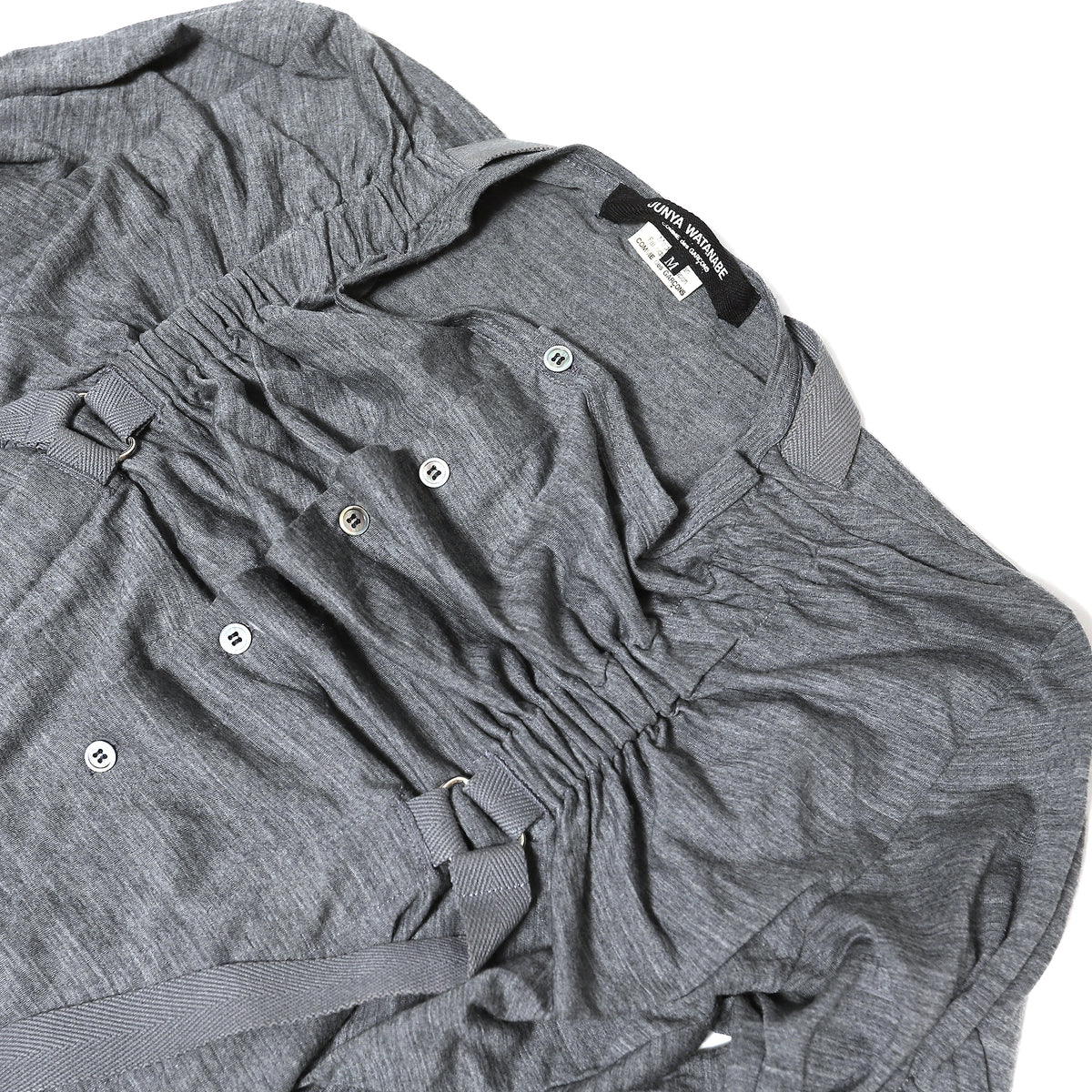 Junya Watanabe AD2002 Bondage Buttoned Longsleeve
