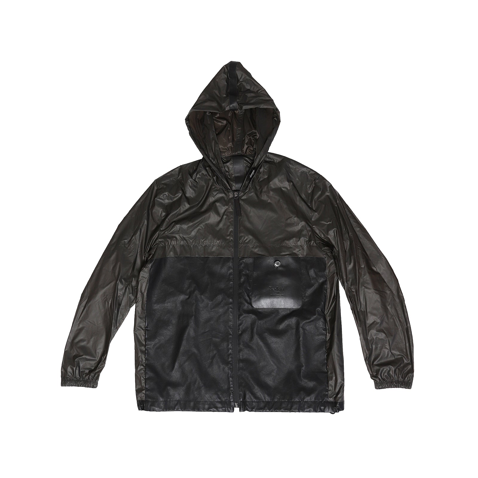 Berluti by Haider Ackermann Nylon Jacket with Leather Panels