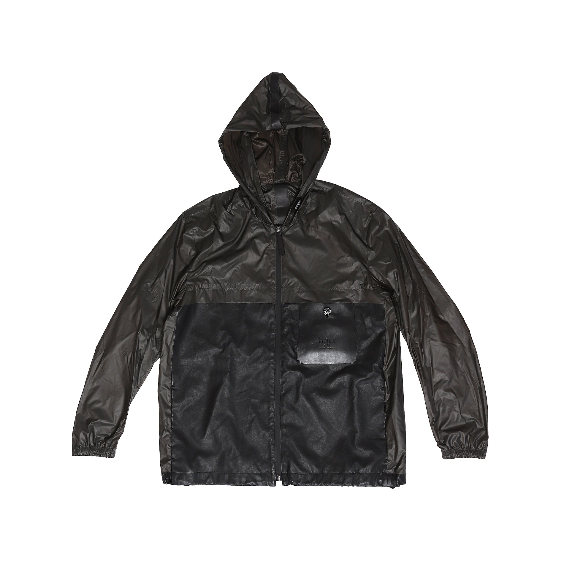 Berluti by Haider Ackermann Nylon Jacket with Leather Panels