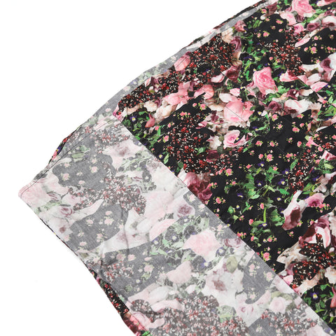 Givenchy SS14 Floral Reversed Patchwork Shirt