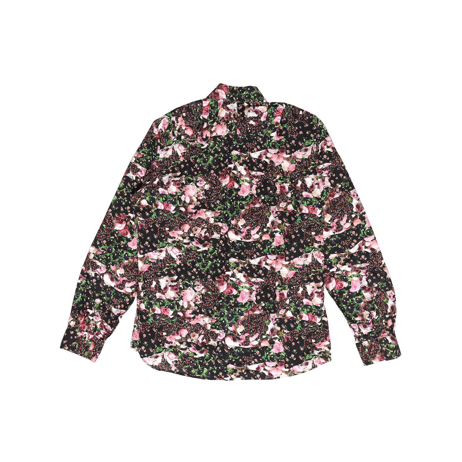 Givenchy SS14 Floral Reversed Patchwork Shirt