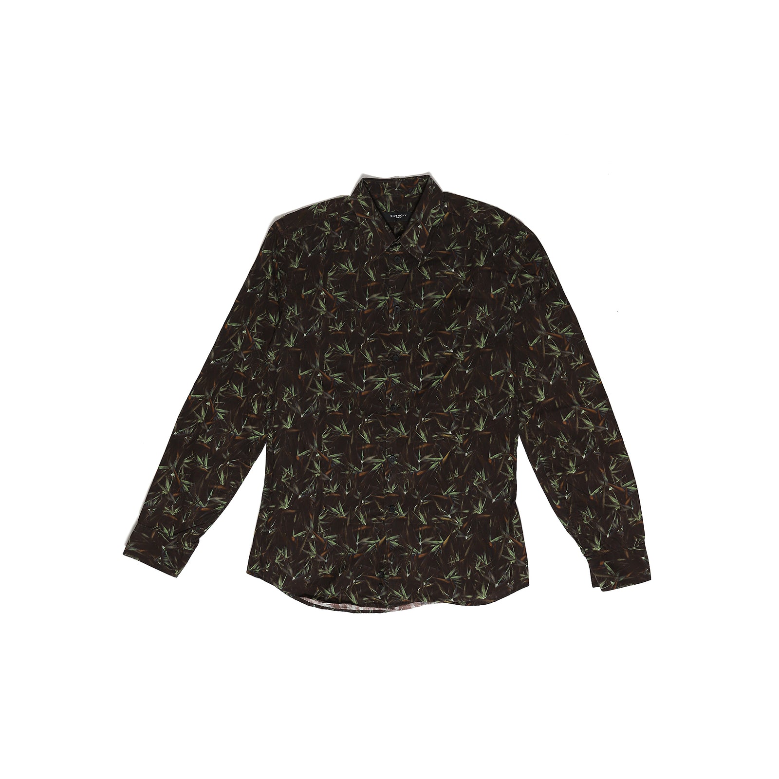 Givenchy SS12 Birds of Paradise Black/Green Shirt