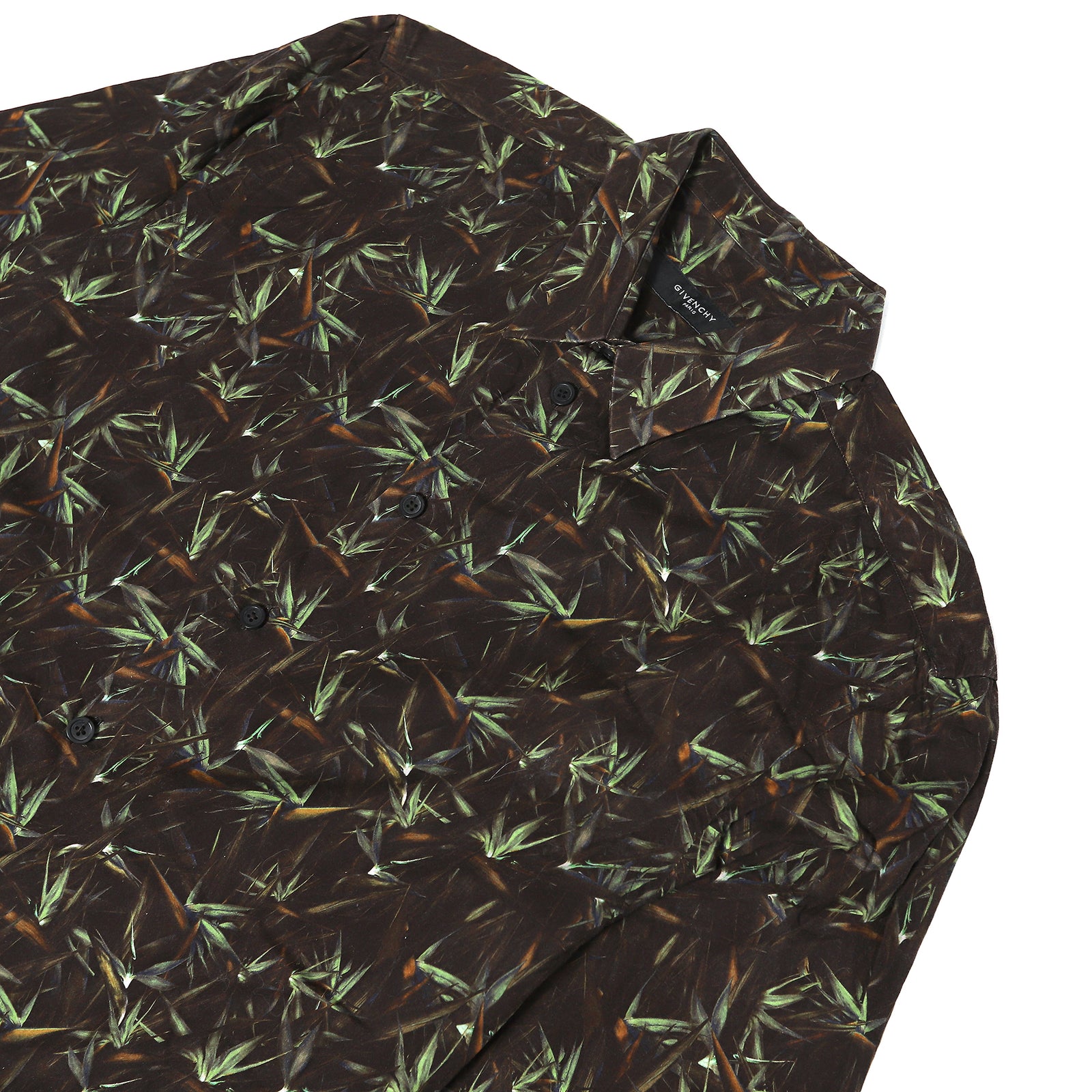 Givenchy SS12 Birds of Paradise Black/Green Shirt