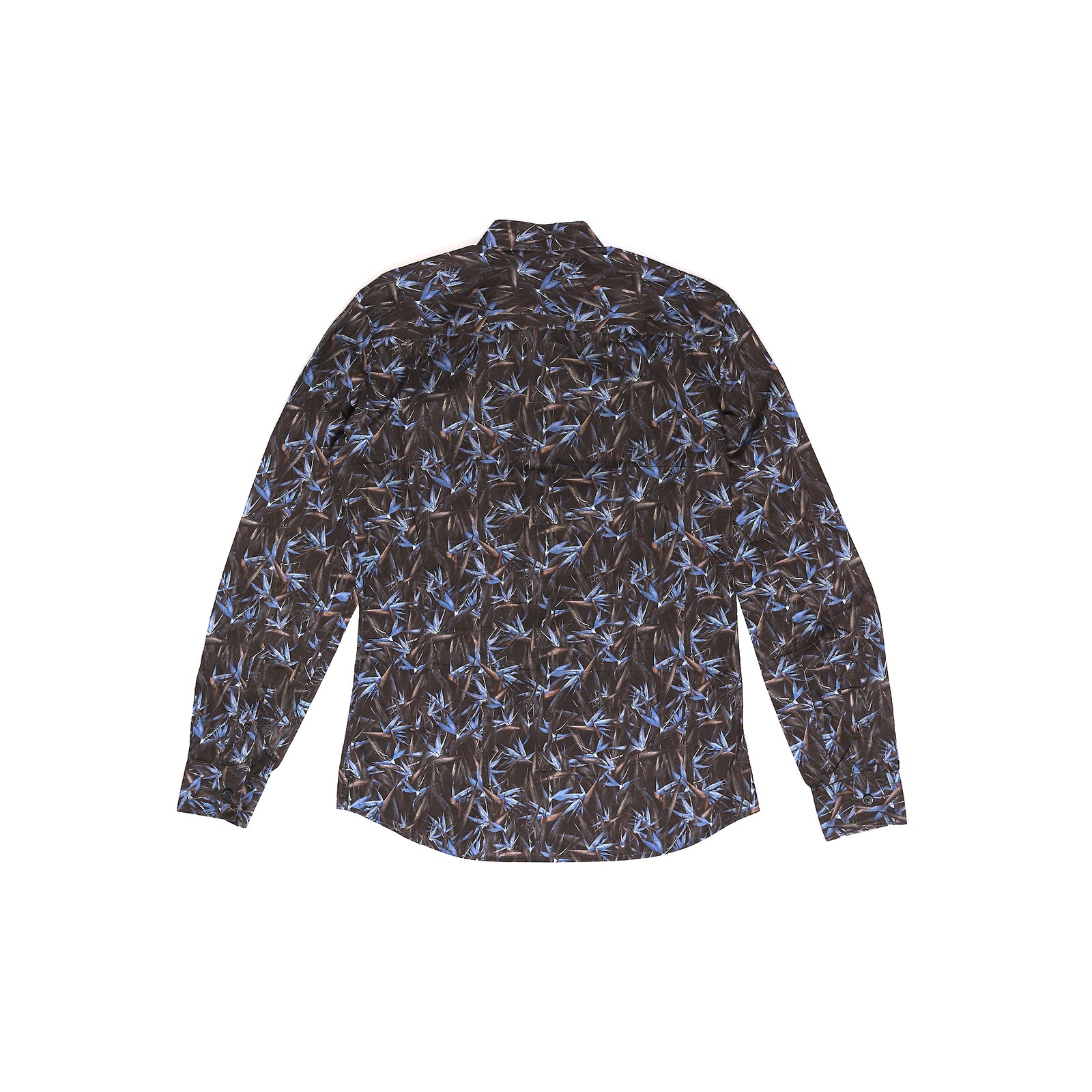 Givenchy SS12 Birds of Paradise Black/Blue Shirt