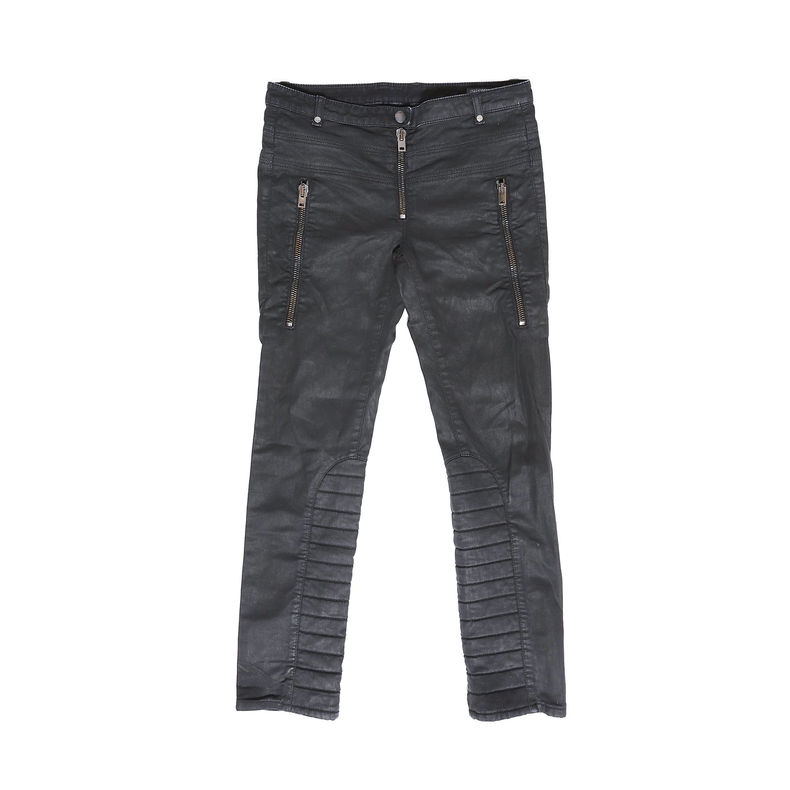 Alexander McQueen Archive Biker Paneled Pants