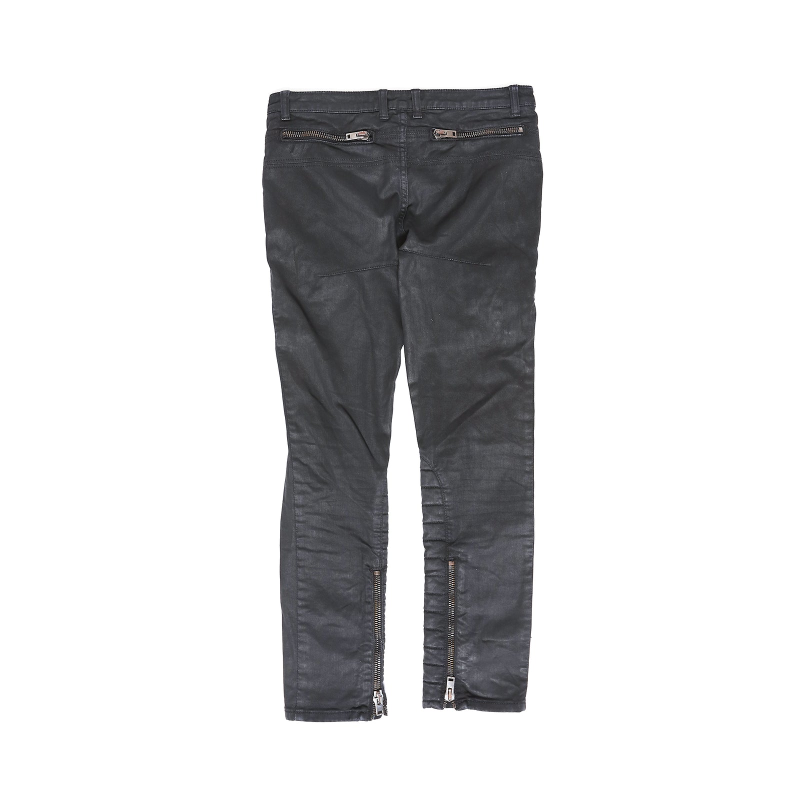 Alexander McQueen Archive Biker Paneled Pants