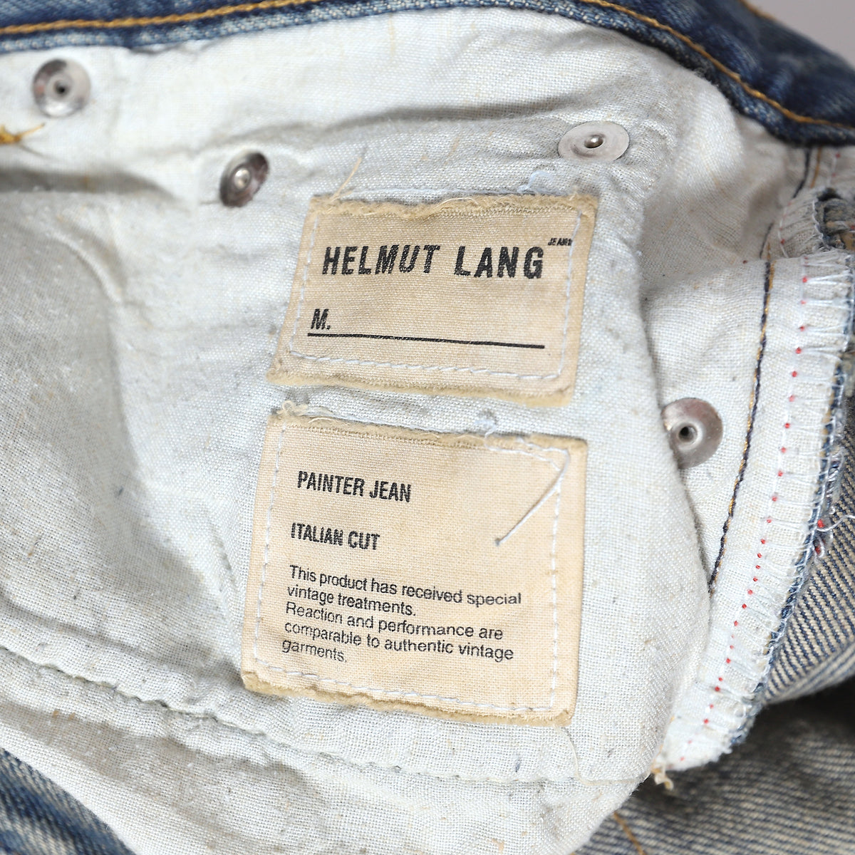 Helmut Lang 1998 Painter Denim