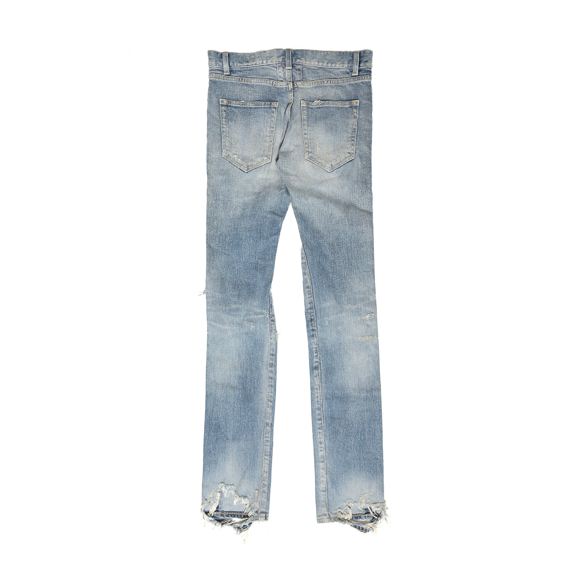 Saint Laurent Paris FW13 Sample Knee Blow Out Denim