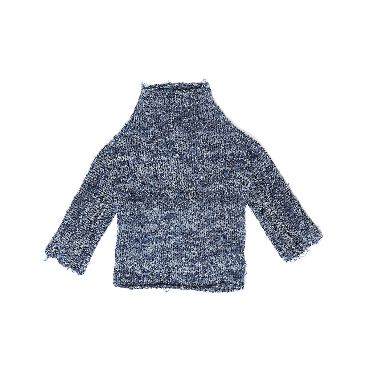 Maison Martin Margiela Reconstructed Scarf Turtleneck Knit