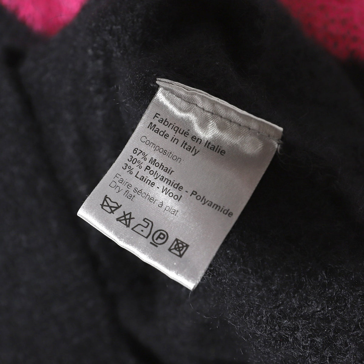 Dior Homme FW07 Navigate Mohair Knit Sweater