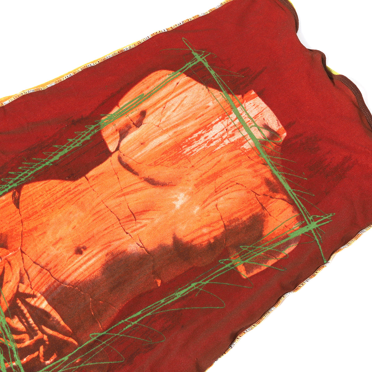 Jean Paul Gaultier SS99 Venus De Milo Double Layer Sheer Mesh Skirt